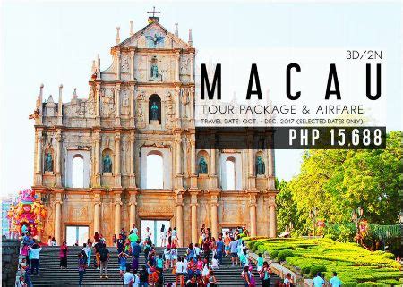 airfare to philippines from macau.